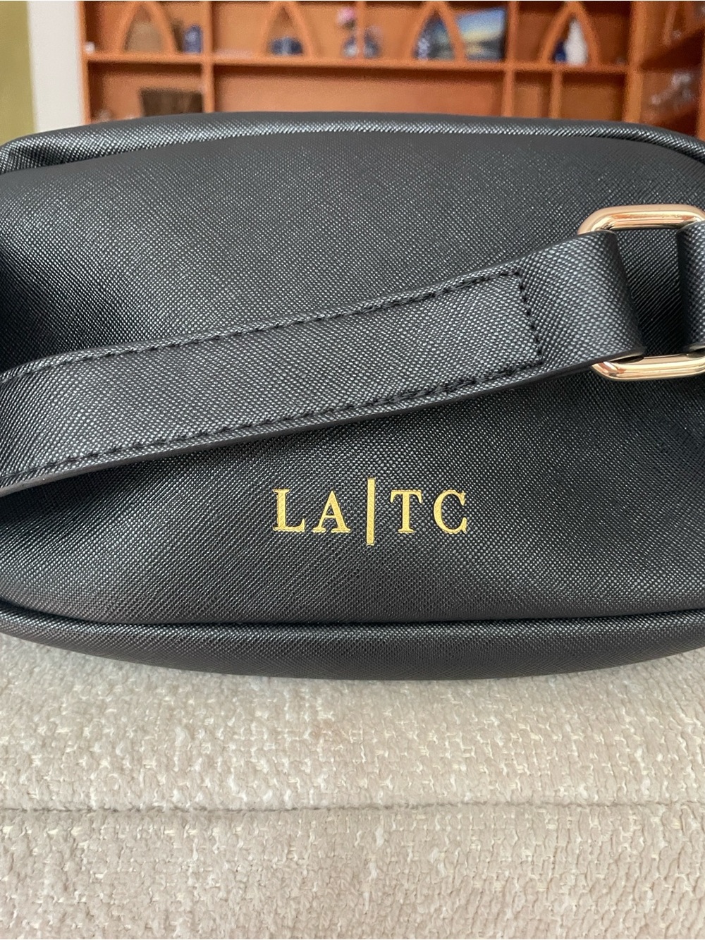 Black Crossbody Belt Bag I Speak Fluent French Fashion NWT Boutique Giftable - Picture 4 of 16
